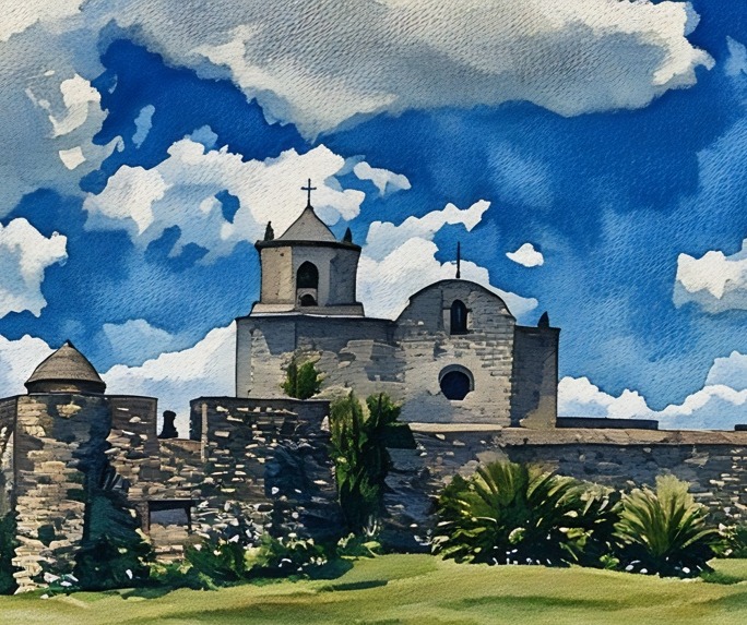 The Presidio Watercolor Cropped
